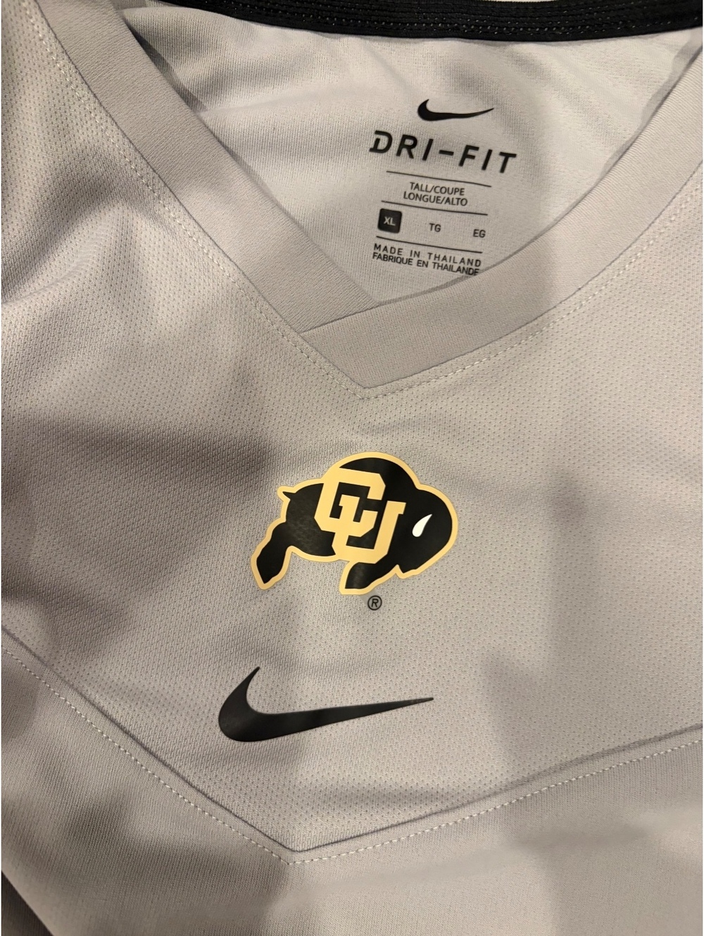 Nike Dri-FIT Colorado Buffaloes Long Sleeve Shirt XL Tall